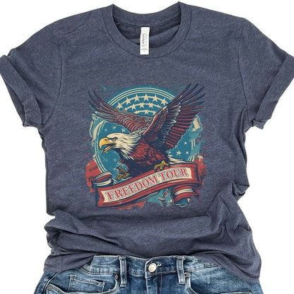Eagle Freedom Tour Vintage Style T-Shirt