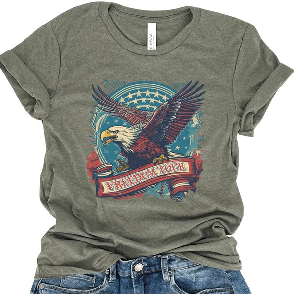 Eagle Freedom Tour Vintage Style T-Shirt
