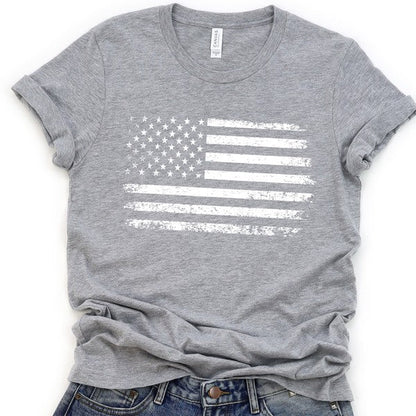 United States of America Flag Distressed t-shirt