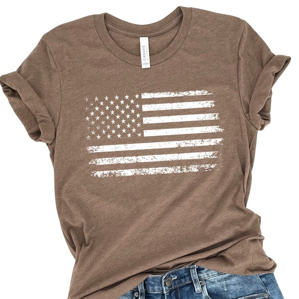United States of America Flag Distressed t-shirt