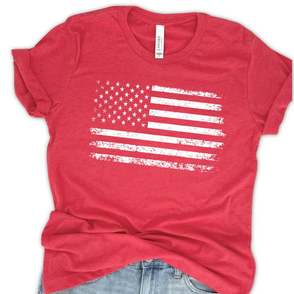 United States of America Flag Distressed t-shirt