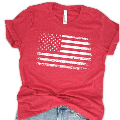 United States of America Flag Distressed t-shirt