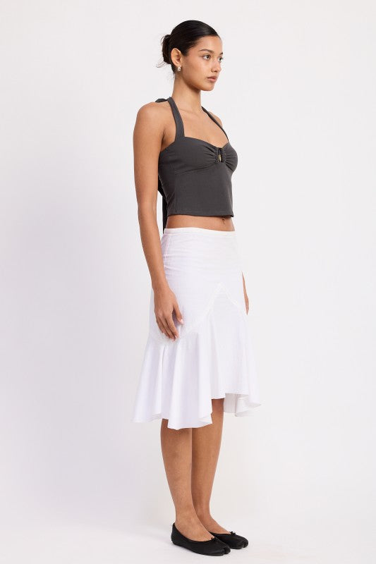 Emory Park | Halter Tie Back Knit Top