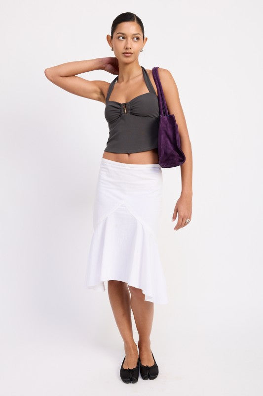 Emory Park | Halter Tie Back Knit Top