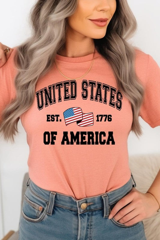 United States of America Graphic Tee