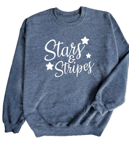 Stars N Stripes Crewneck Sweatshirt