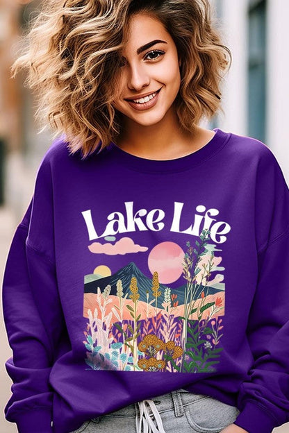 Lake Life Graphic Sweatshirt