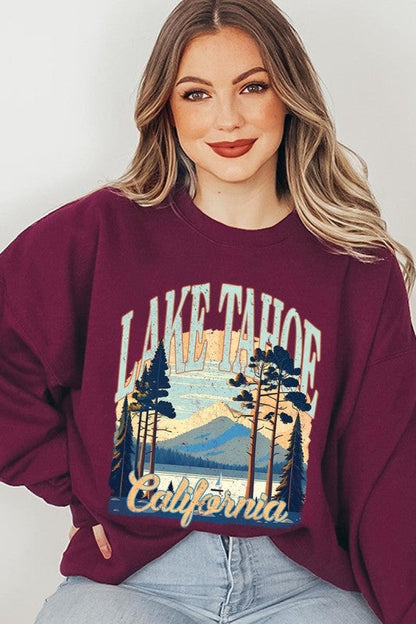 Lake Tahoe Graphic Sweatshirt