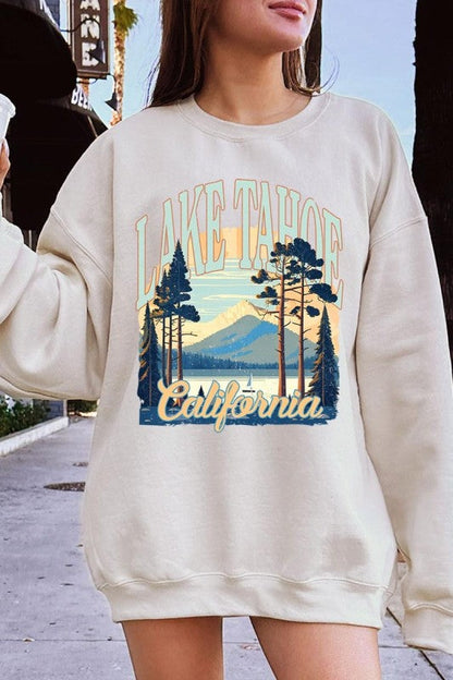 Lake Tahoe Graphic Sweatshirt