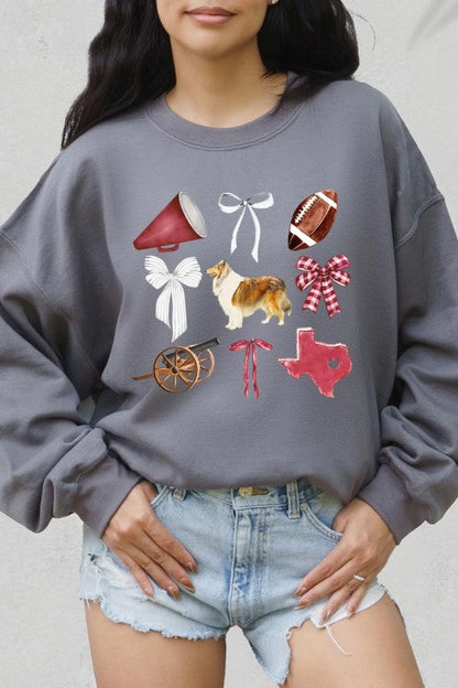 Texas Football Graphic Sweatshirt