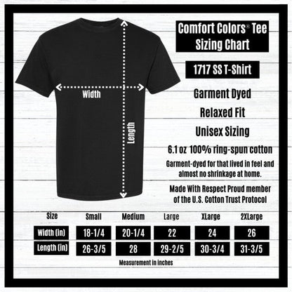 Hard Pass Football Comfort Color Graphic T-Shirt