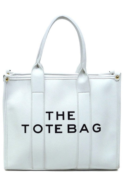 THE TOTE BAG Large Tote Satchel