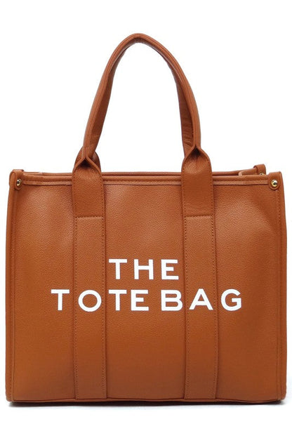 THE TOTE BAG Large Tote Satchel