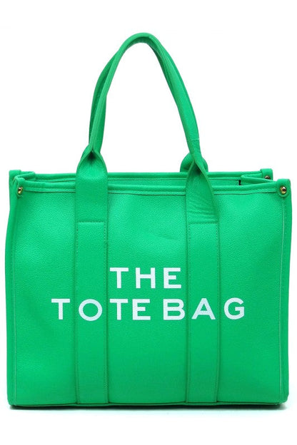 THE TOTE BAG Large Tote Satchel