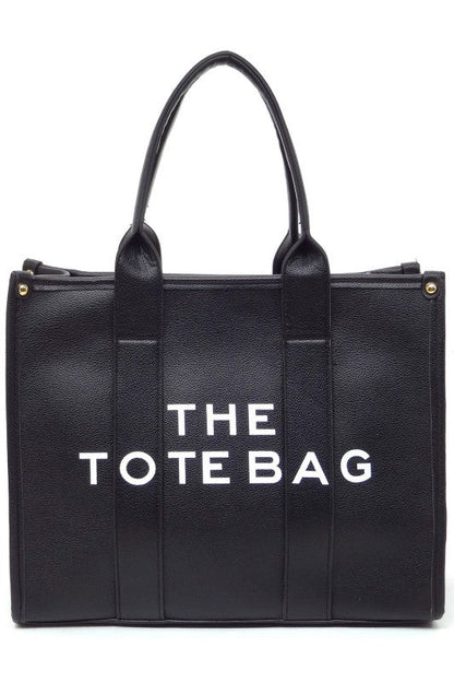 THE TOTE BAG Large Tote Satchel