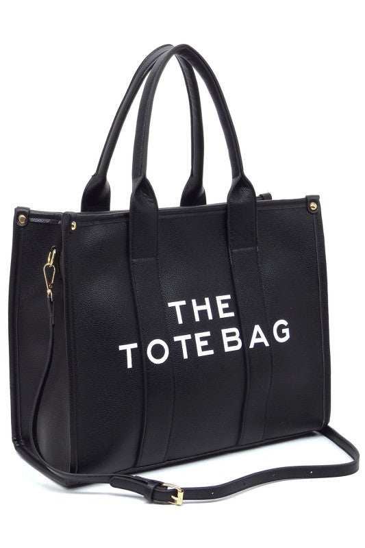 THE TOTE BAG Large Tote Satchel