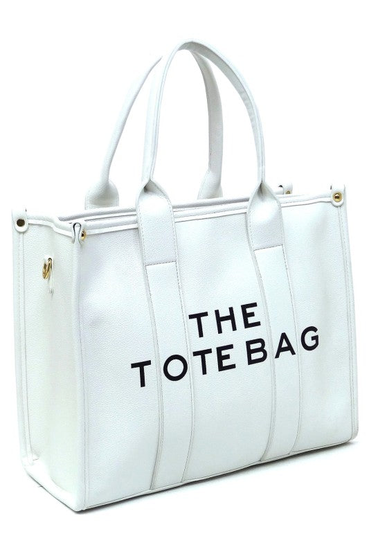 THE TOTE BAG Large Tote Satchel