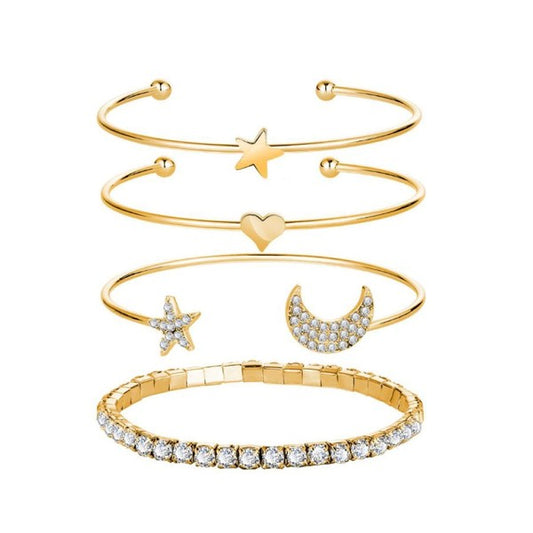 Claudia G Stacked Bracelet Set