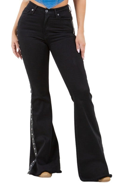 GJG Denim Ropin Bell Bottom Jean