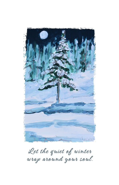 Dish Towel - Moonlit Stillness