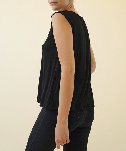 Fabina Bamboo Muscle Sleeveless Top