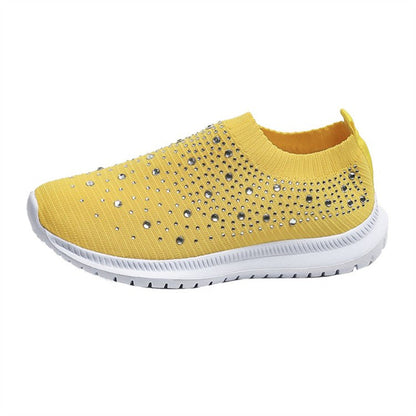 Women's Color block Mesh Platform Breathable Sneakers