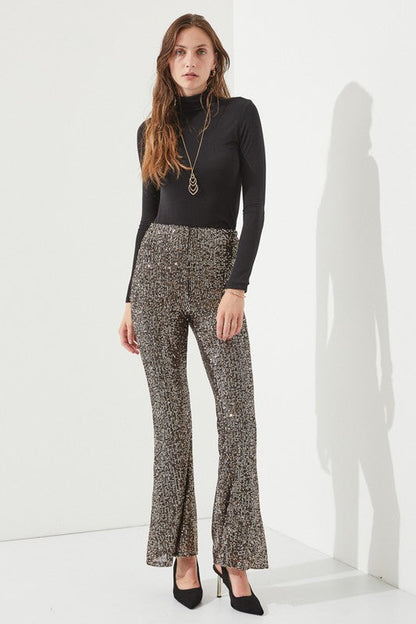 Jade By Jane High Waist Sequin Pants