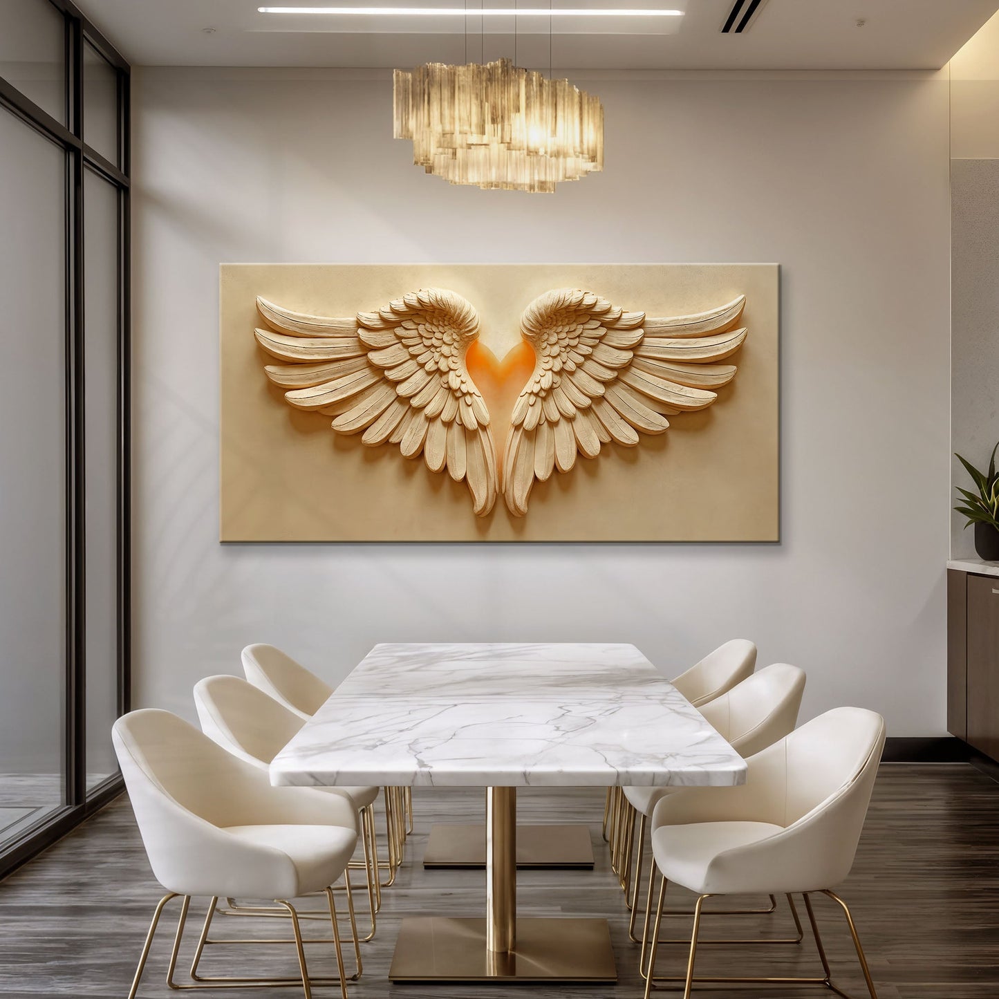 Wings Of Devotion Wall Art