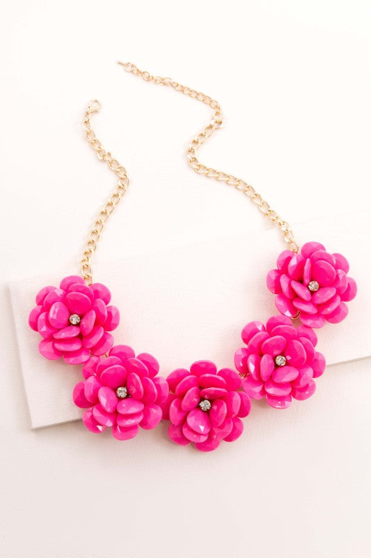 Forevermore Petal Necklace | Pink