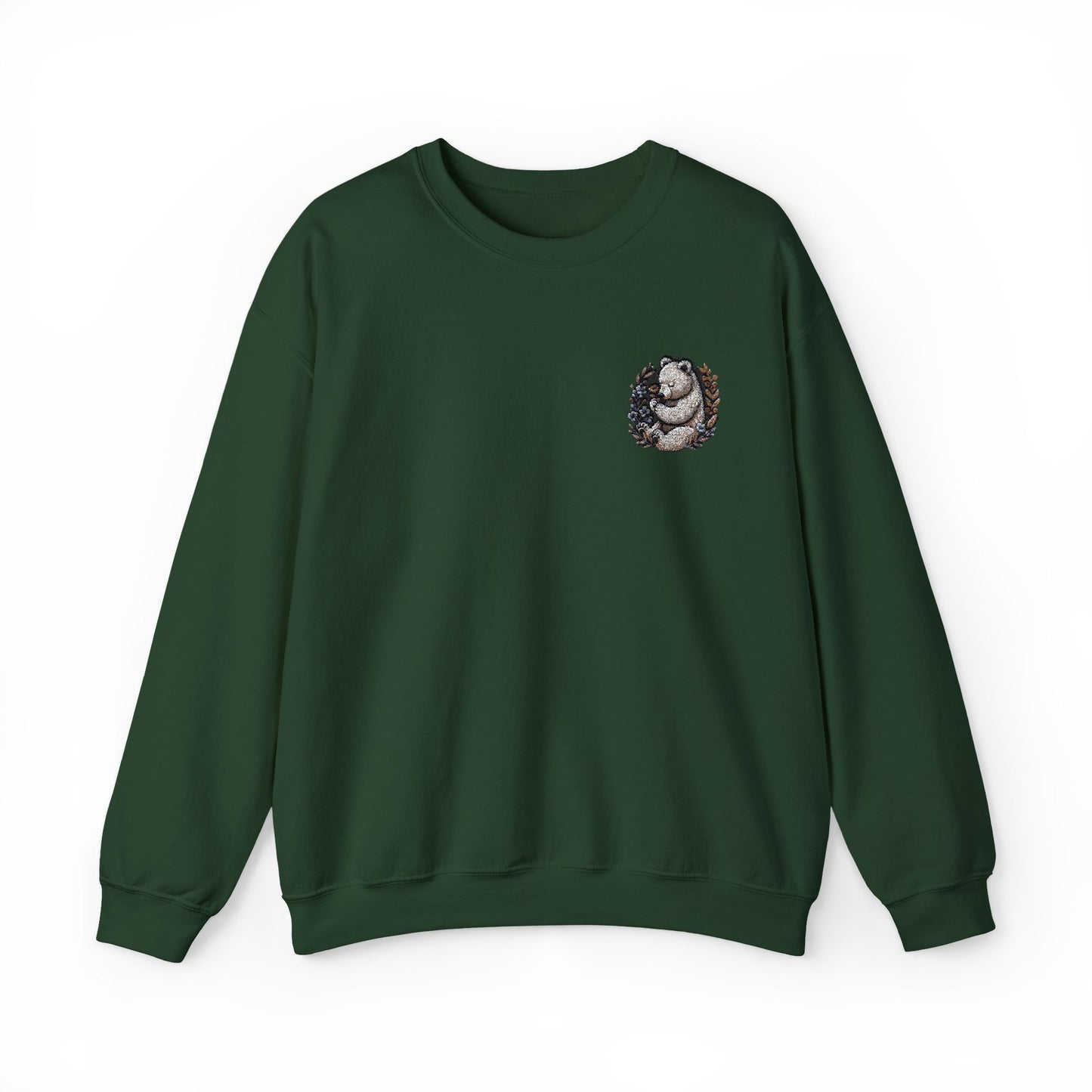 Custom Embroidered Sweatshirt Cozy Panda Crewneck Personalized Sweatshirt