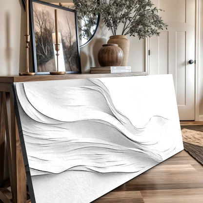 White Minimalist Wall Art