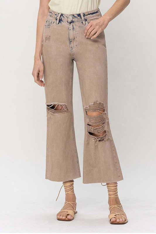 VERVET by Flying Monkey 90s Vintage Crop Flare