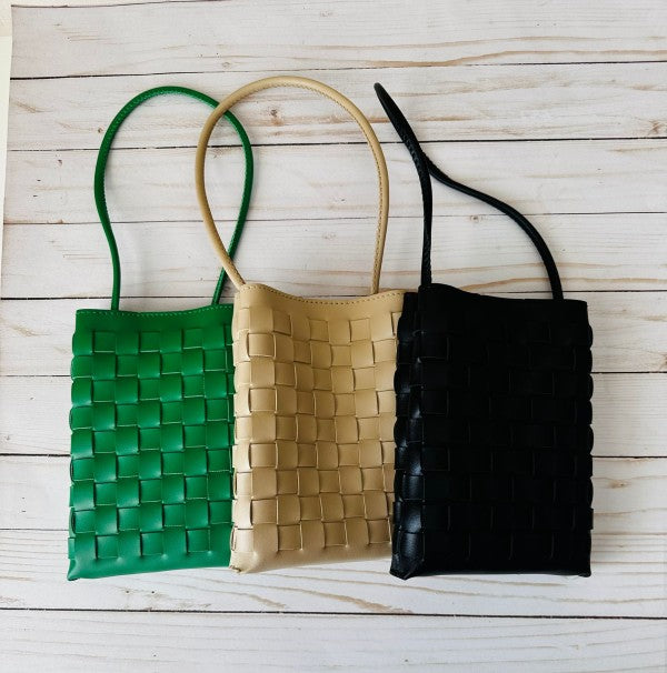 ClaudiaG Braided Shoulder Bag