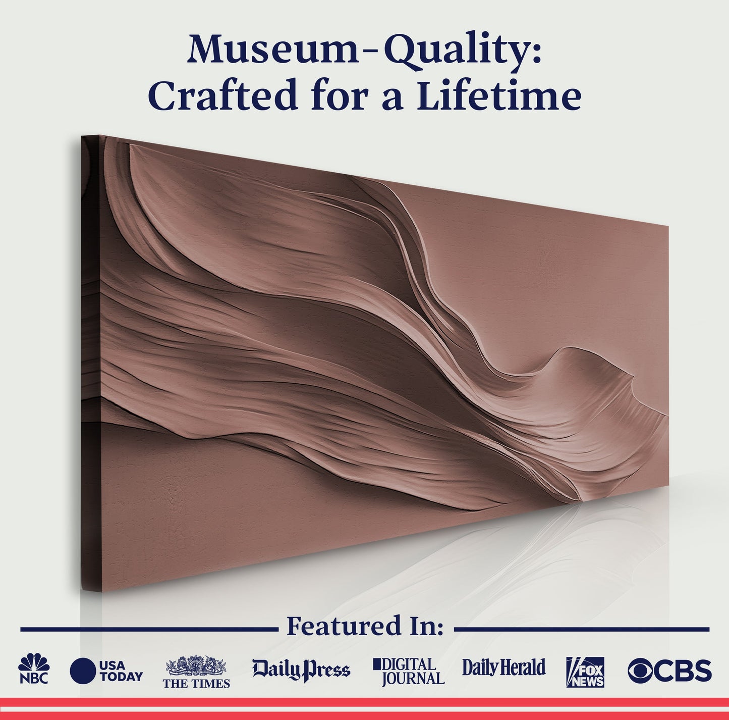 Warm Terracotta Minimalist Wall Art