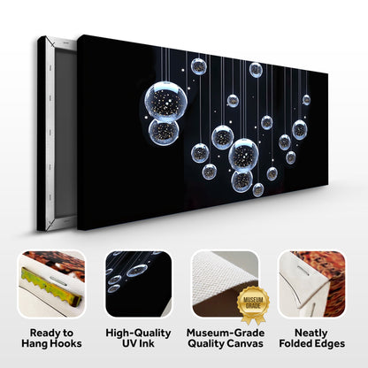 Modern Abstract Bubbles Wall Art
