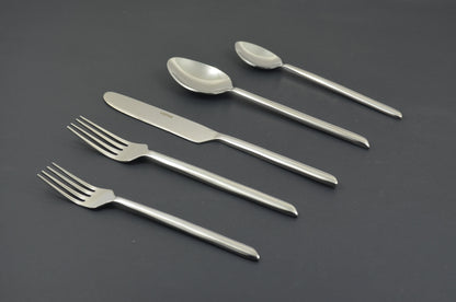 Flatware set of 20 Pieces Silver Design Unique Handle Stainless Steel
