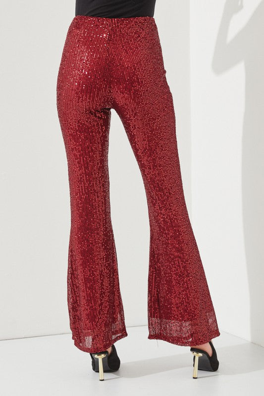 Jade By Jane High Waist Sequin Pants