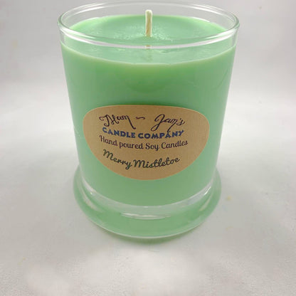 Merry Mistletoe Soy Candle – Fresh & Festive Holiday Scent | Mam Jam’s
