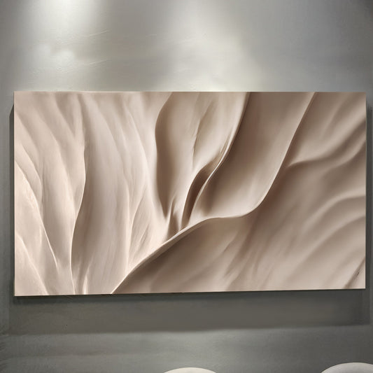 Soft Waves of Elegance Wall Art