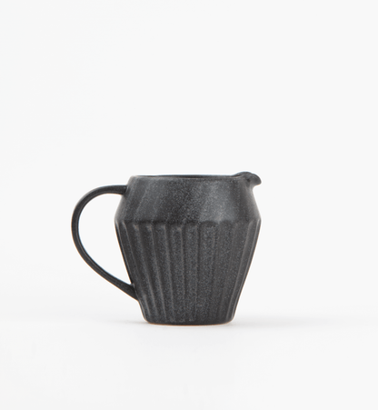 Nero Luna Stoneware Creamer