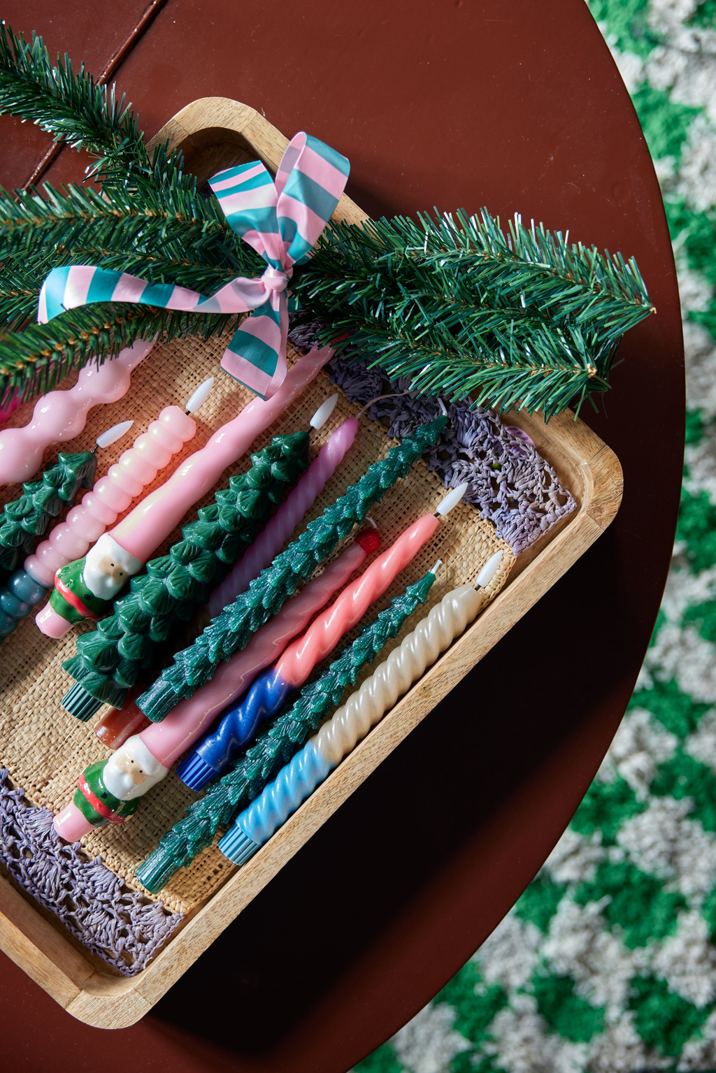 LED Candle - Sand - 2-pack