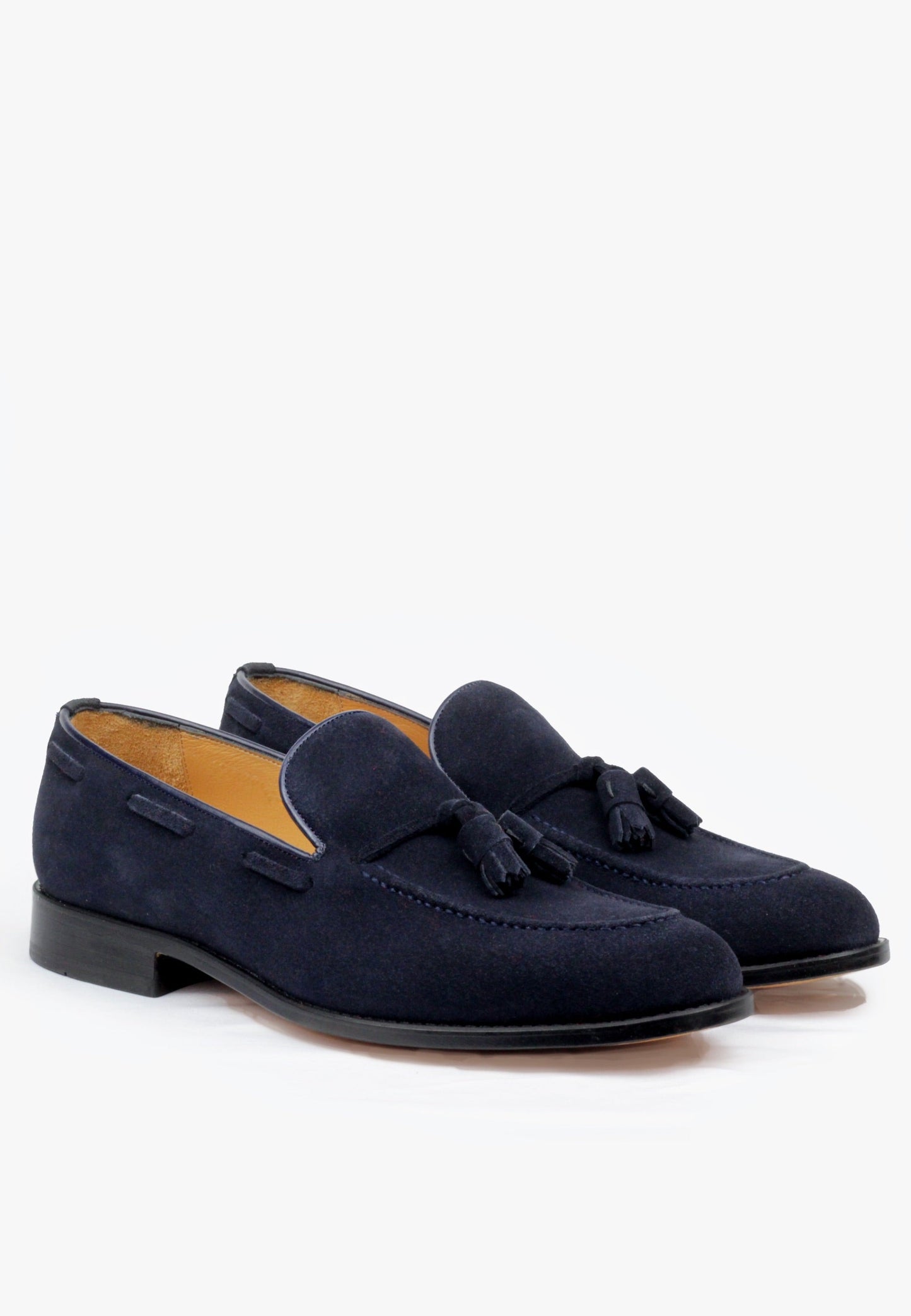 Sepol Cambridge Men's Tassel Loafer Navy