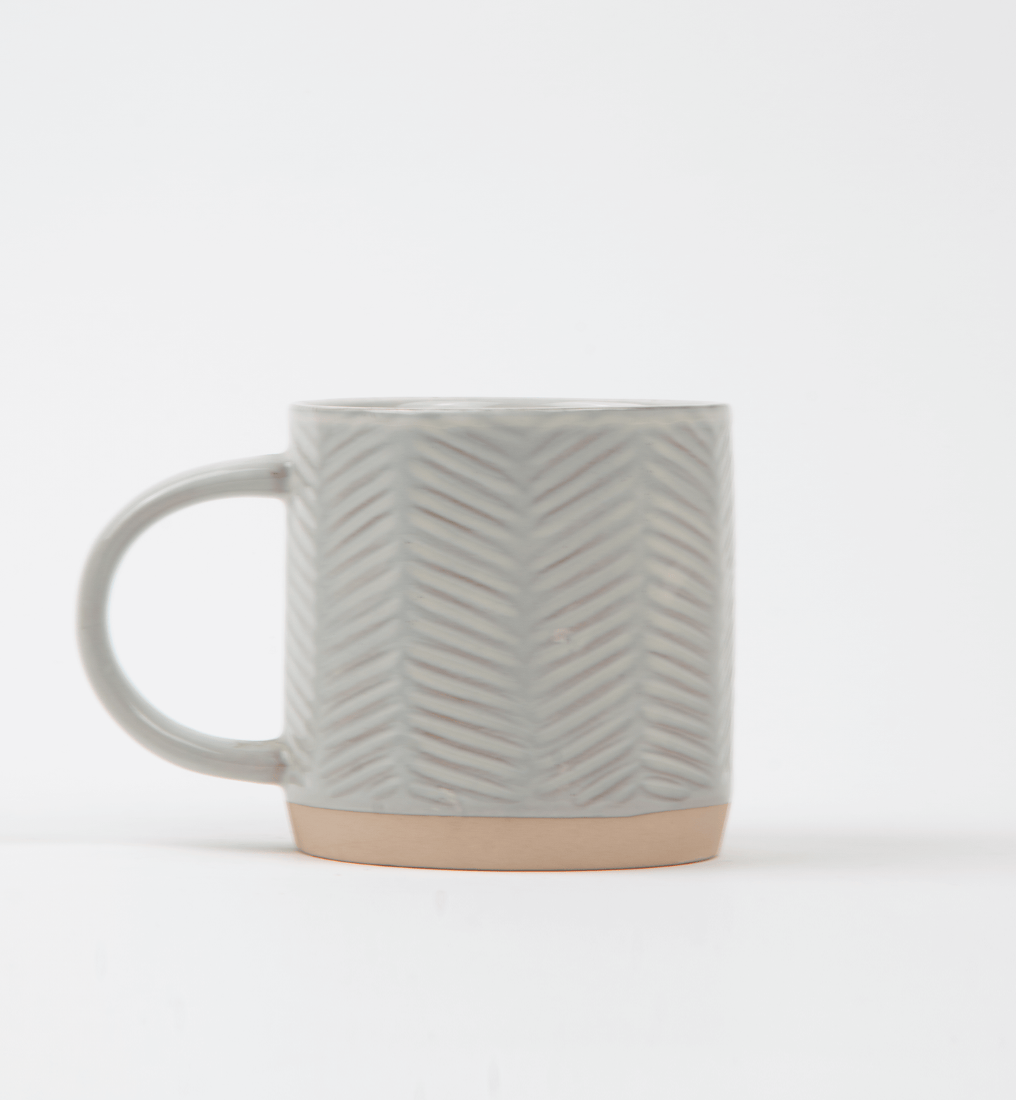 Cafe Au Lait Mug - Chevron