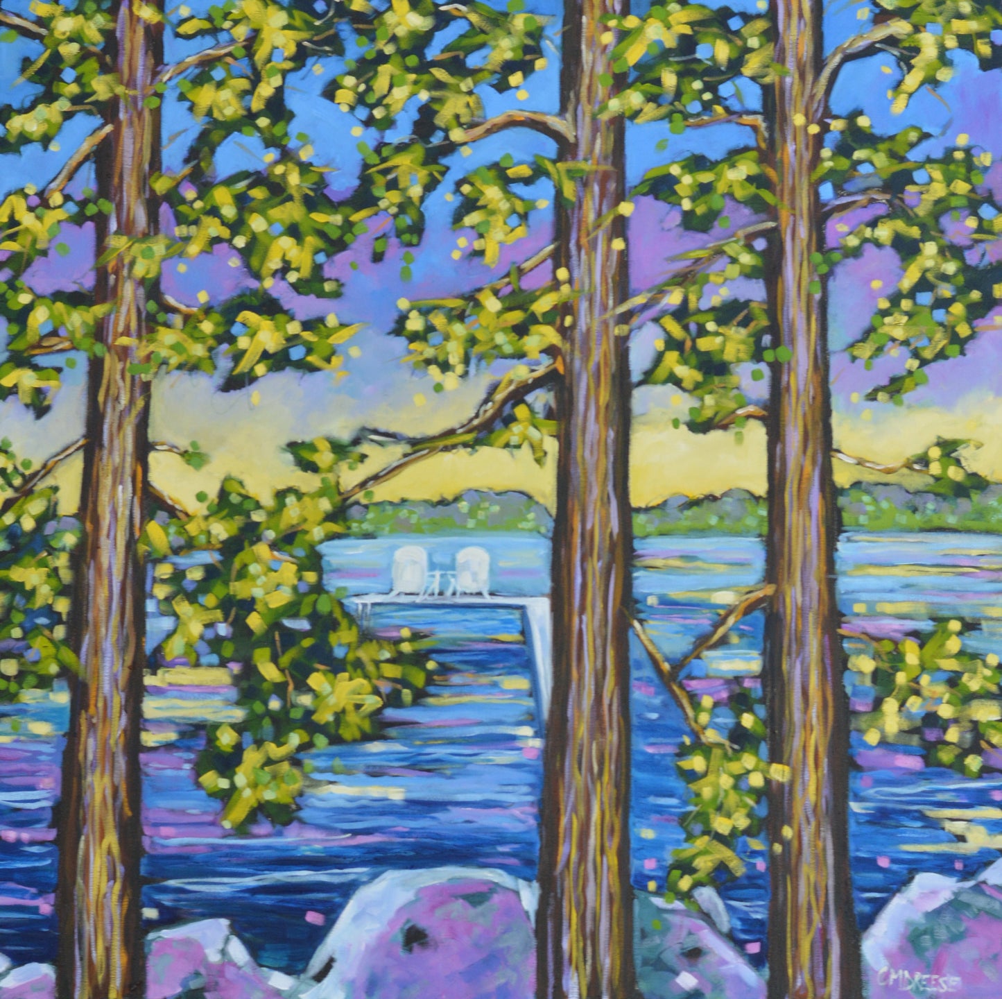 "Weekend Getaway" Giclee Print on Paper or Canvas. Michigan Artist Christi Dreese