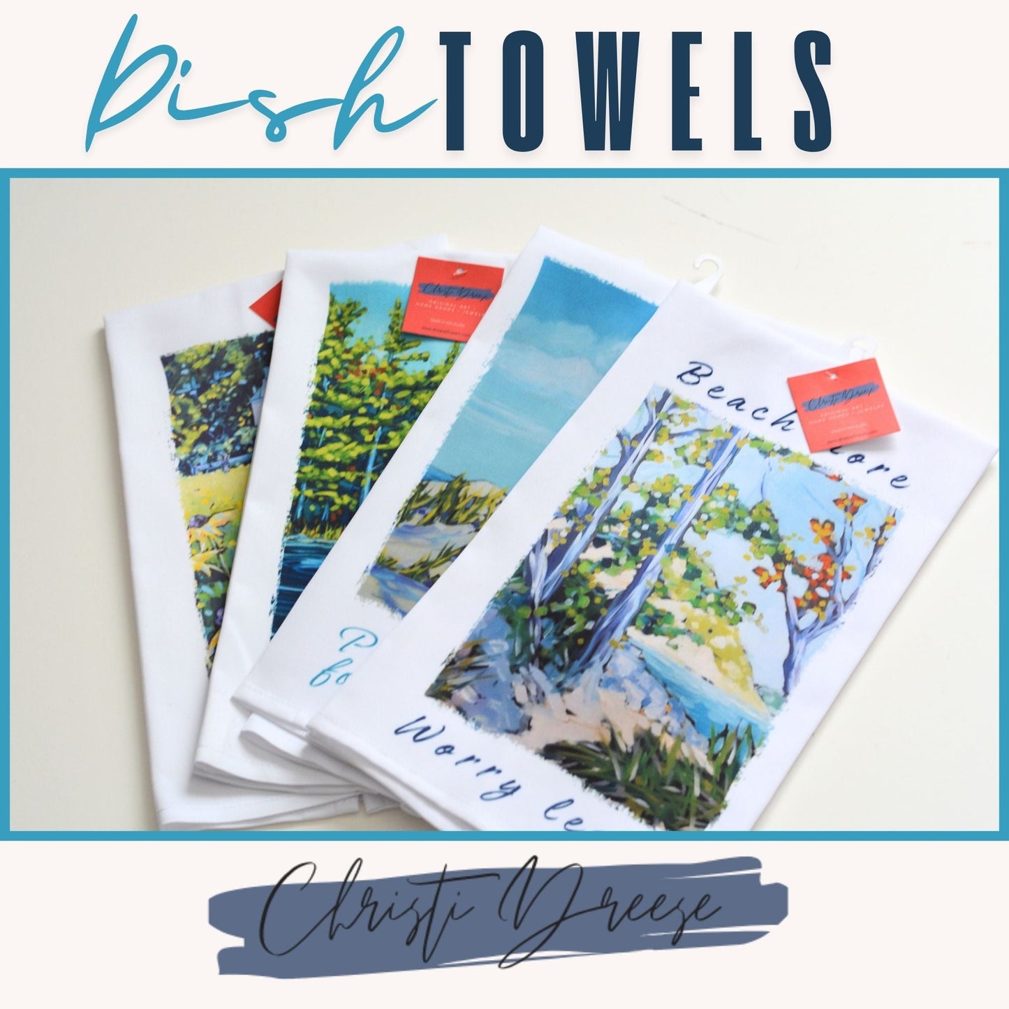 Dish Towel - Moonlit Stillness