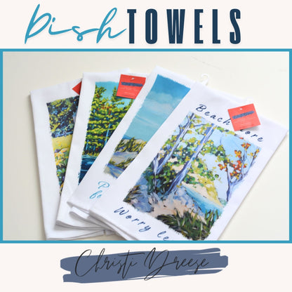 Dish Towel - Moonlit Stillness