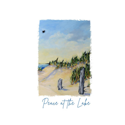 Dish Towel - "Peace at the Lake"