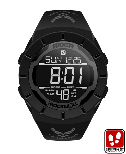 Coliseum Fit™ Air Force Edition (Phantom Black) Watch