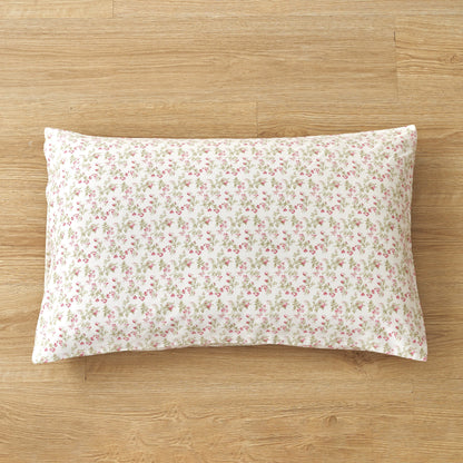 DaDa Bedding Collection Romantic Coquette Sheet Set - 100% Cotton [ Poplin Cotton ] Floral Fitted & Flat Sheets with Pillowcases - Deep Pocket Design - Soft, Breathable, Wrinkle-Resistant