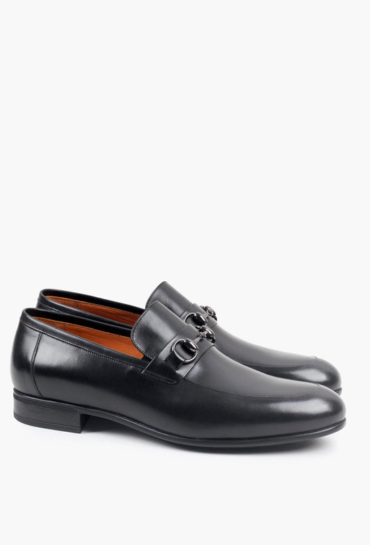 Sepol Gentleman Men's Bit Loafer Black